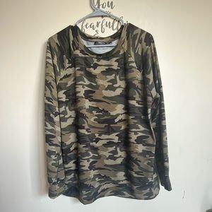 Doe & Rae Camo Sweater
